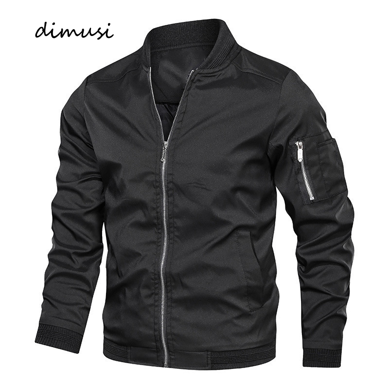 Spring Autumn Men's Bomber Jac – Mens Fashion Bomber Jacket recenzja i cena