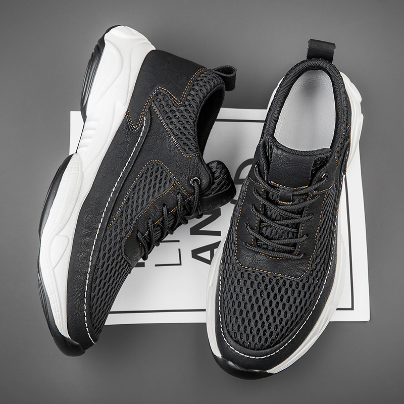 Men's Breathable Sneakers Elev – Men'S Fashion Running Shoes recenzja i cena