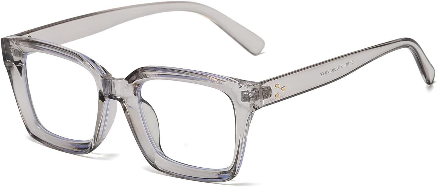 EYLRIM Classic Thick Square Fr – Men'S Fashion Non Prescription Glasses recenzja i cena