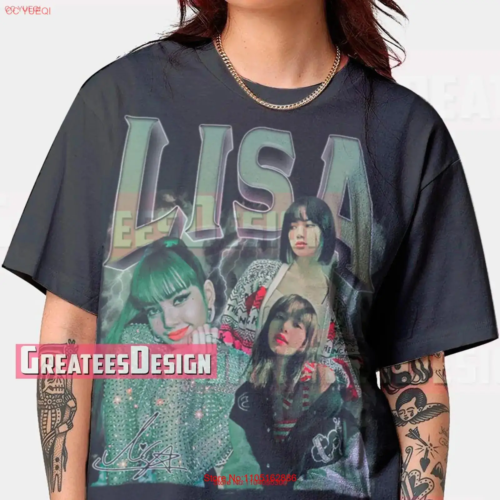Limited Lisa T shirt Lalisa Ma – Men'S Fashion Oversized T Shirt recenzja i cena
