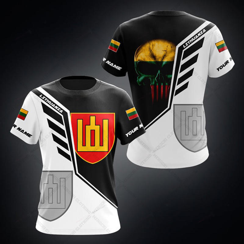 Custom Summer Casual Lithuania – Men'S Fashion Oversized T Shirt recenzja i cena