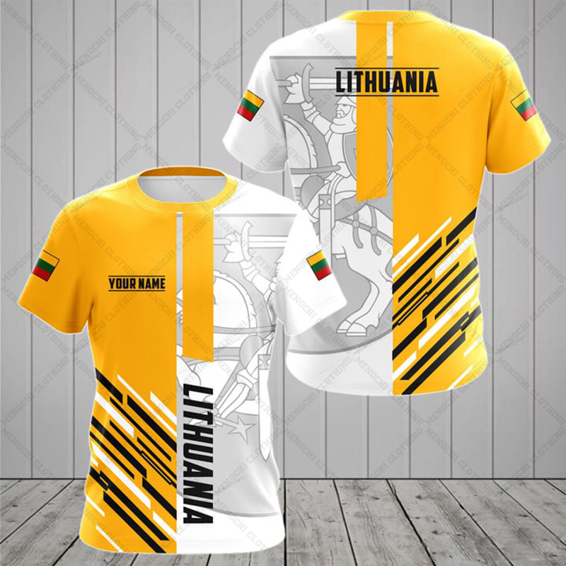Custom Summer Casual Lithuania – Men'S Fashion Oversized T Shirt recenzja i cena