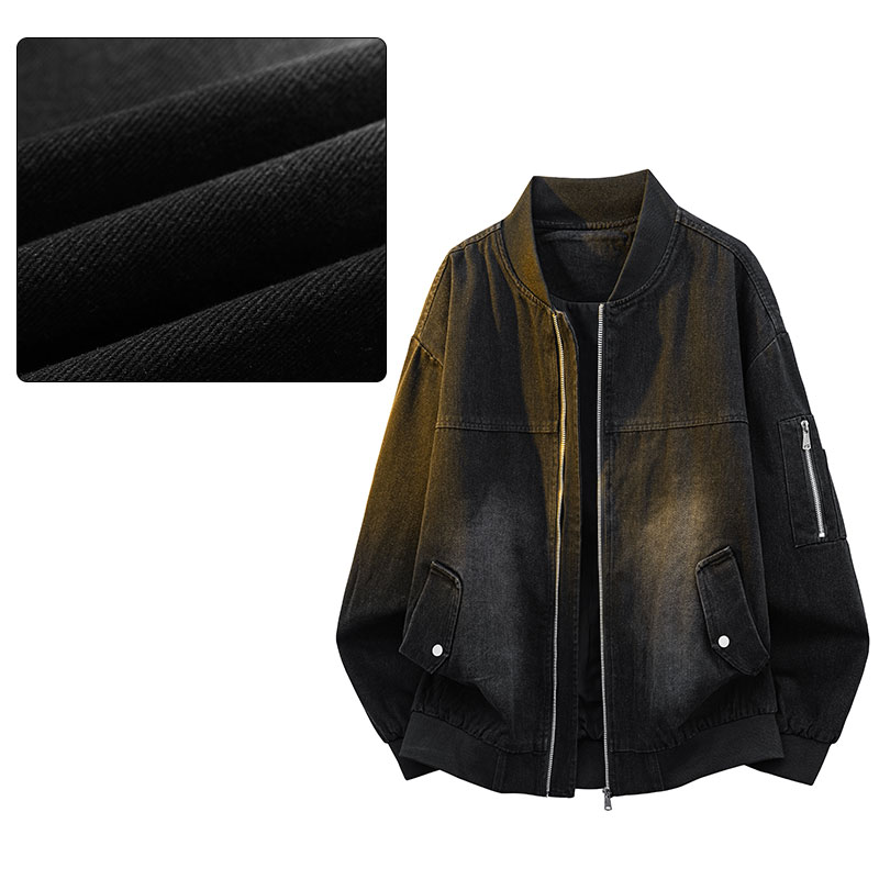 Spring Autumn Sports Jacket Ca – Mens Fashion Denim Jacket recenzja i cena