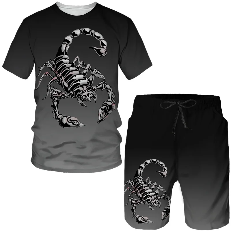 New Scorpion 3D Print T-Shirts – Men'S Fashion Oversized T Shirt recenzja i cena