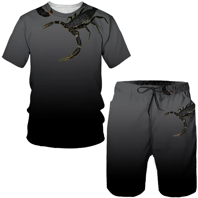 New Scorpion 3D Print T-Shirts – Men'S Fashion Oversized T Shirt recenzja i cena
