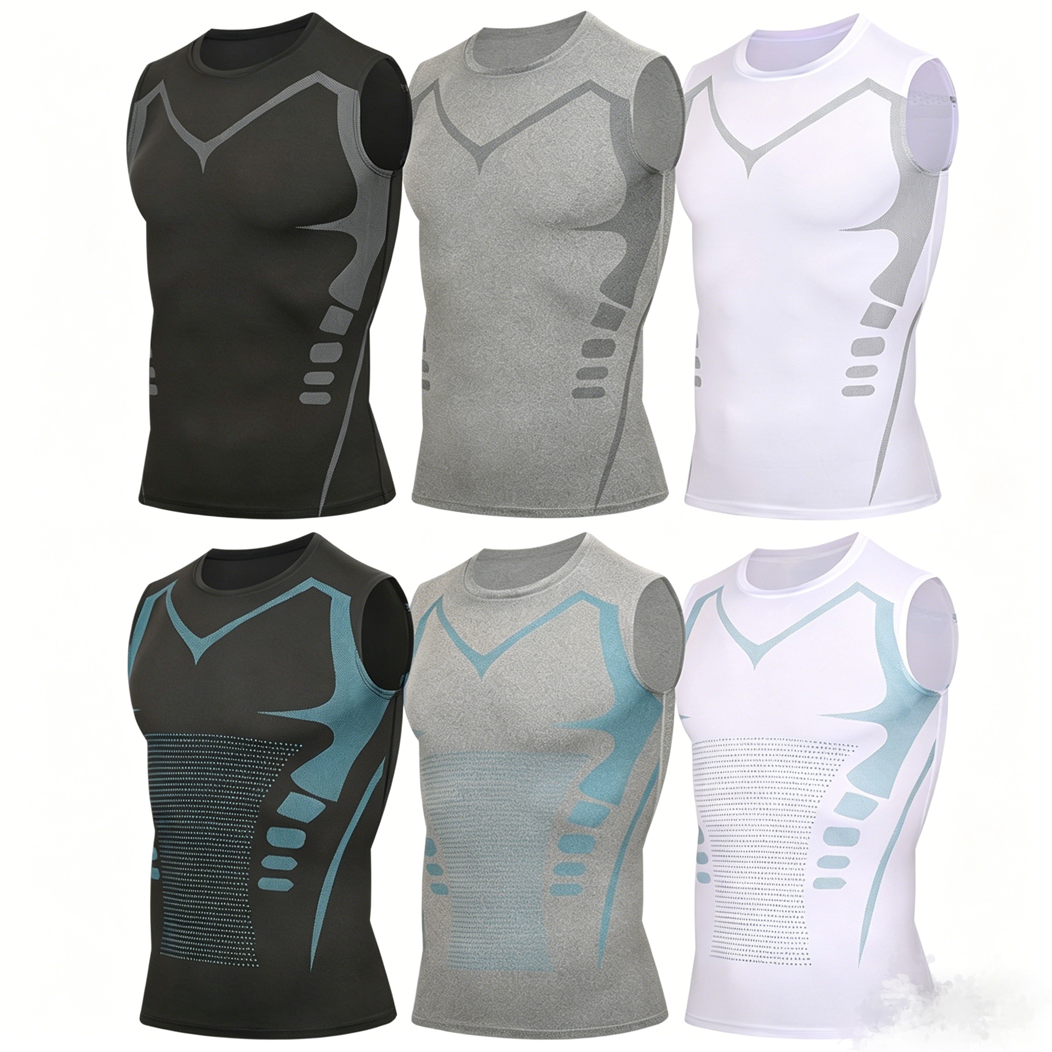 Compression Tank Top Men Gym S – Muscle Tee Workout recenzja i cena