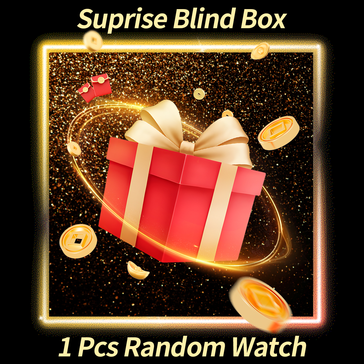 1PC Surprise Mystery Watch Bli – Men'S Fashion Xxl recenzja i cena