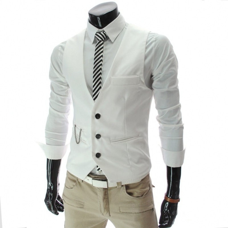 2025 Brand Suit Vest Men Jacke – Mens Fashion Trajes recenzja i cena