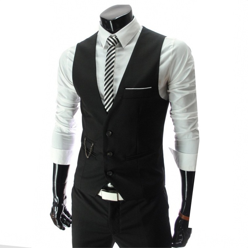 2025 Brand Suit Vest Men Jacke – Mens Fashion Trajes recenzja i cena