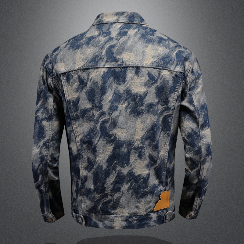 2025 Spring Vintage Denim Jack – Mens Fashion Denim Jacket recenzja i cena