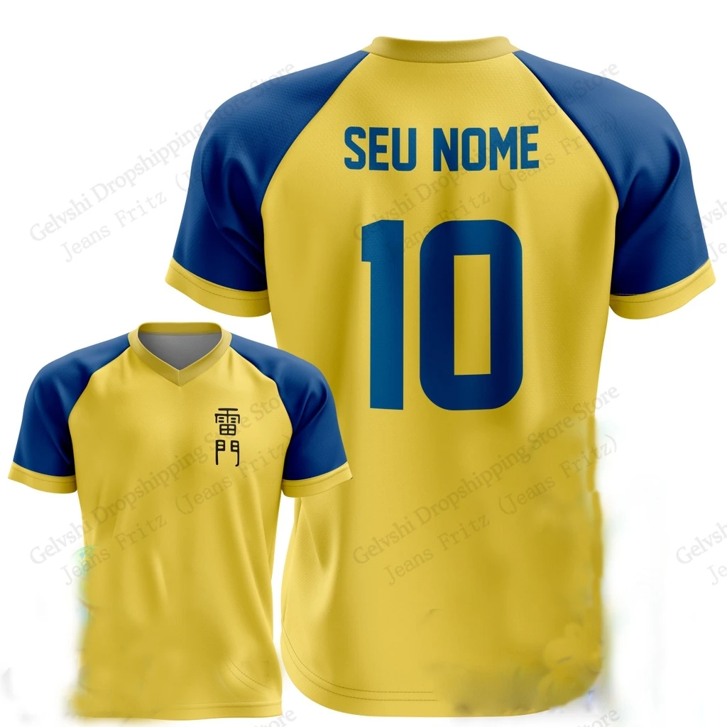New Jersey Anime Inazuma Eleve – Jeans Shirt Fashion For Men recenzja i cena