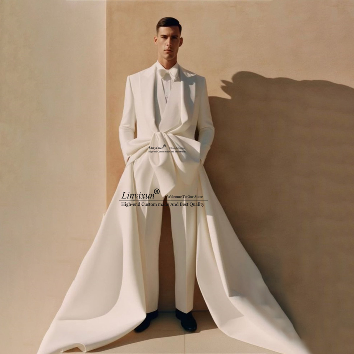 Fashion Generated Wedding Suit – Mens Fashion Trajes recenzja i cena
