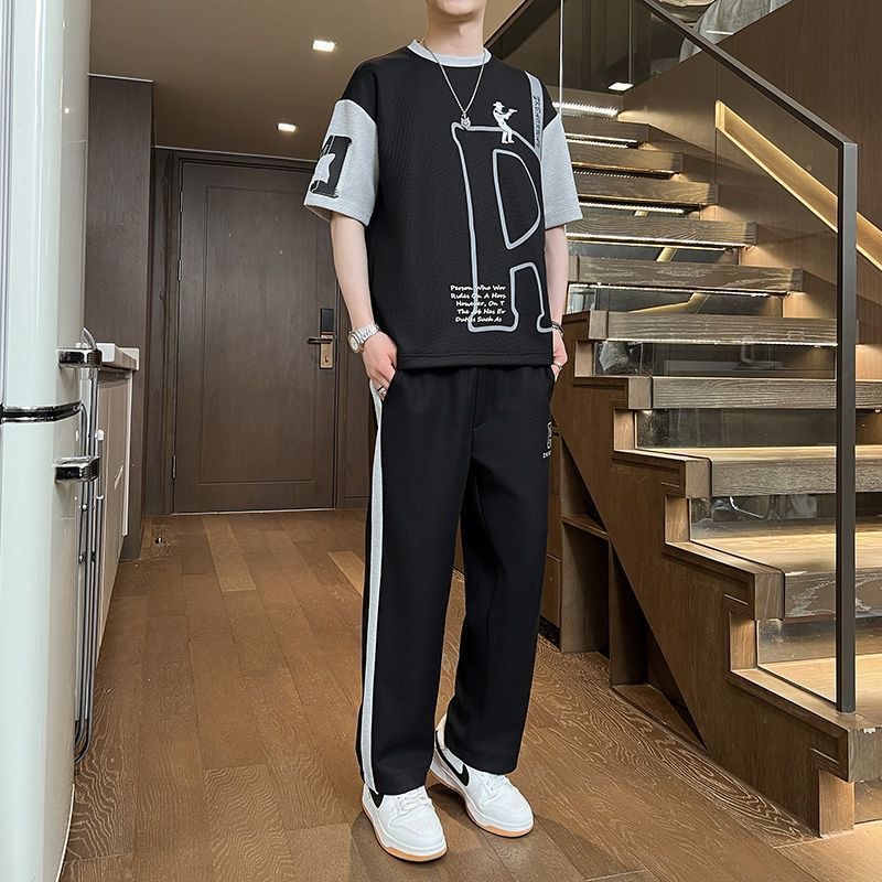 Summer Fashion Trendy Printed  – Men'S Fashion Xxl recenzja i cena