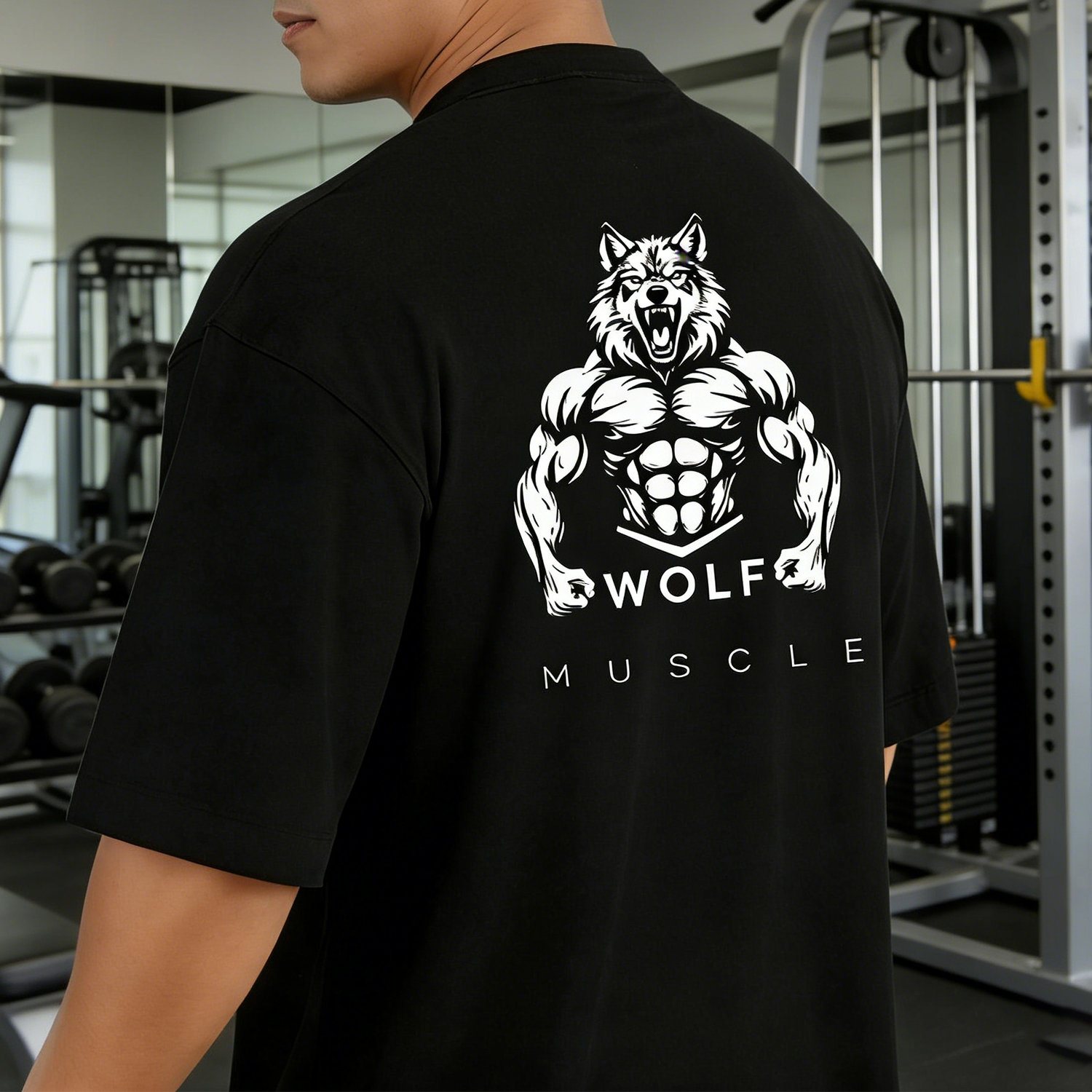 Wolf Muscle Gym T Shirt Men 10 – Muscle Tee Workout recenzja i cena