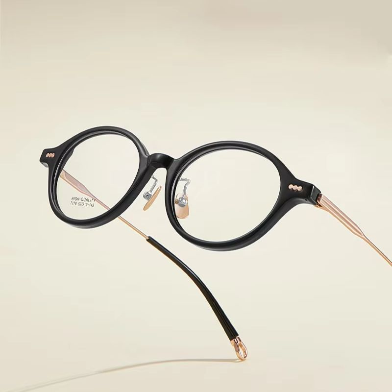 New Fashion TR90 Oval Glasses  – Men'S Fashion Non Prescription Glasses recenzja i cena