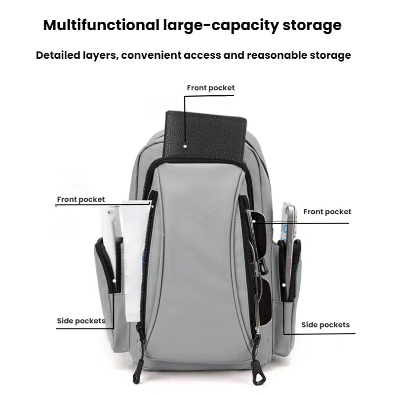Multi Functional Oxford Mini B – Men'S Fashion Bag recenzja i cena