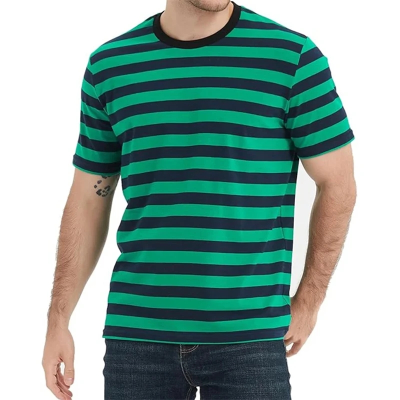 Summer fashion men's printed T – Men'S Fashion Xxl recenzja i cena