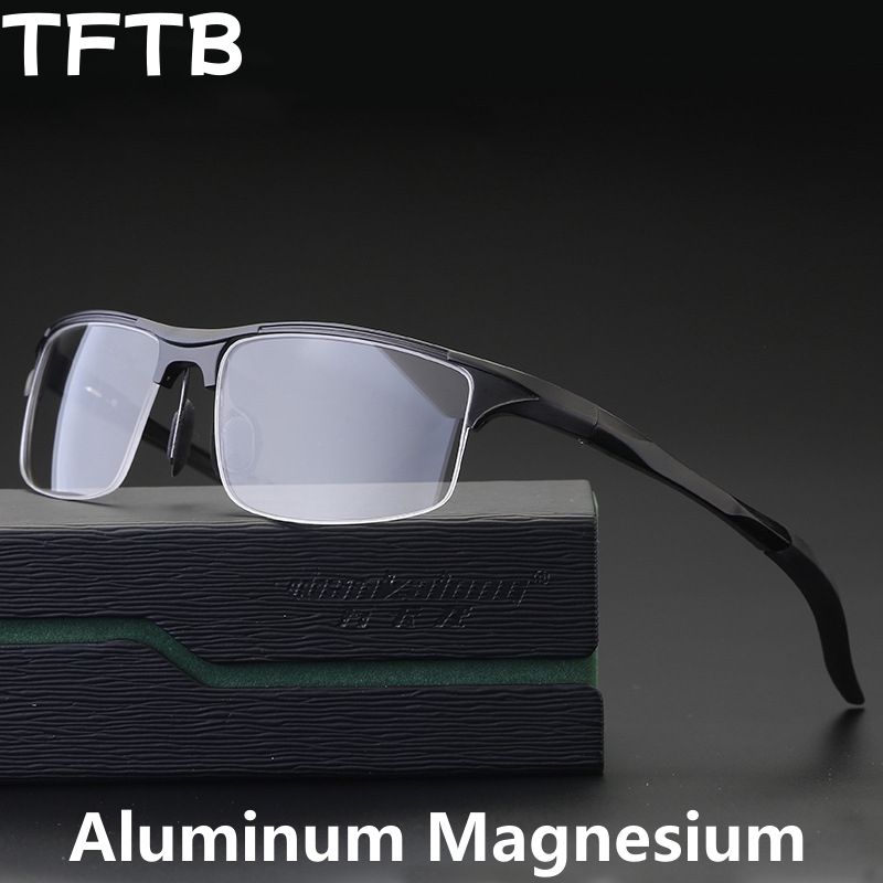 TFTB Fashion Trend Men's Half  – Men'S Fashion Non Prescription Glasses recenzja i cena