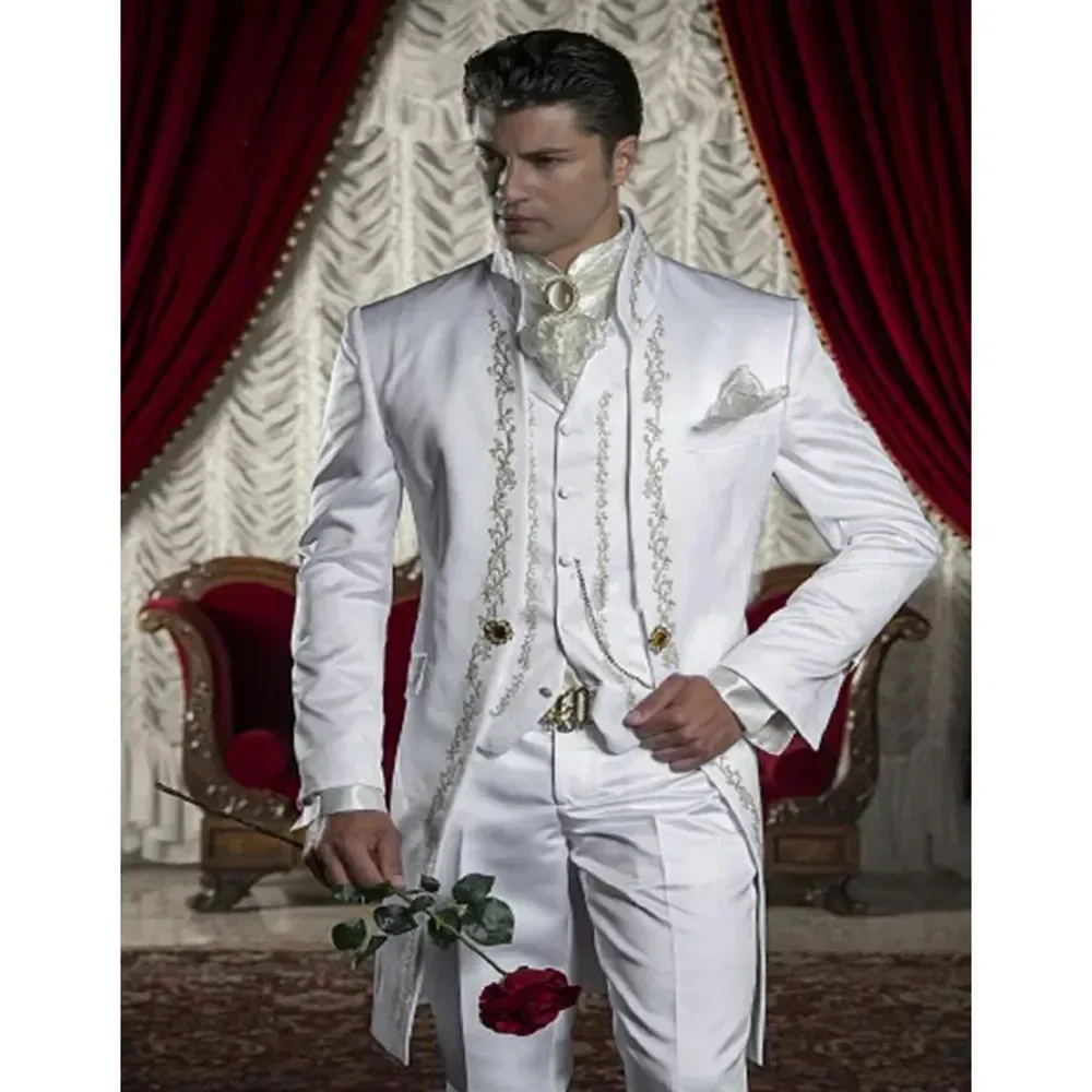 Men Suit For Wedding Jacket Pa – Mens Fashion Trajes recenzja i cena