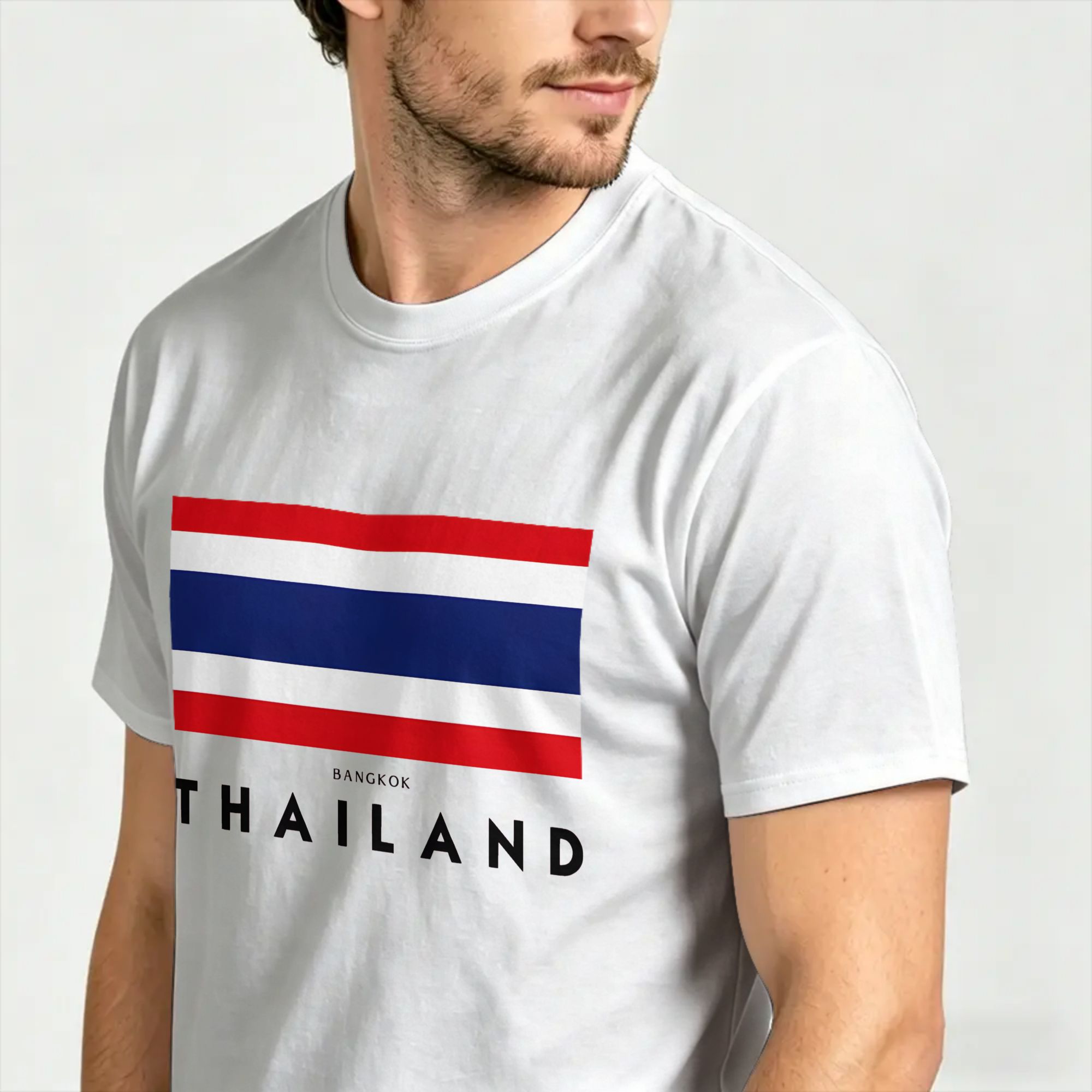 Streetwear T-Shirt Summer Bang – Mens Fashion Bangkok recenzja i cena