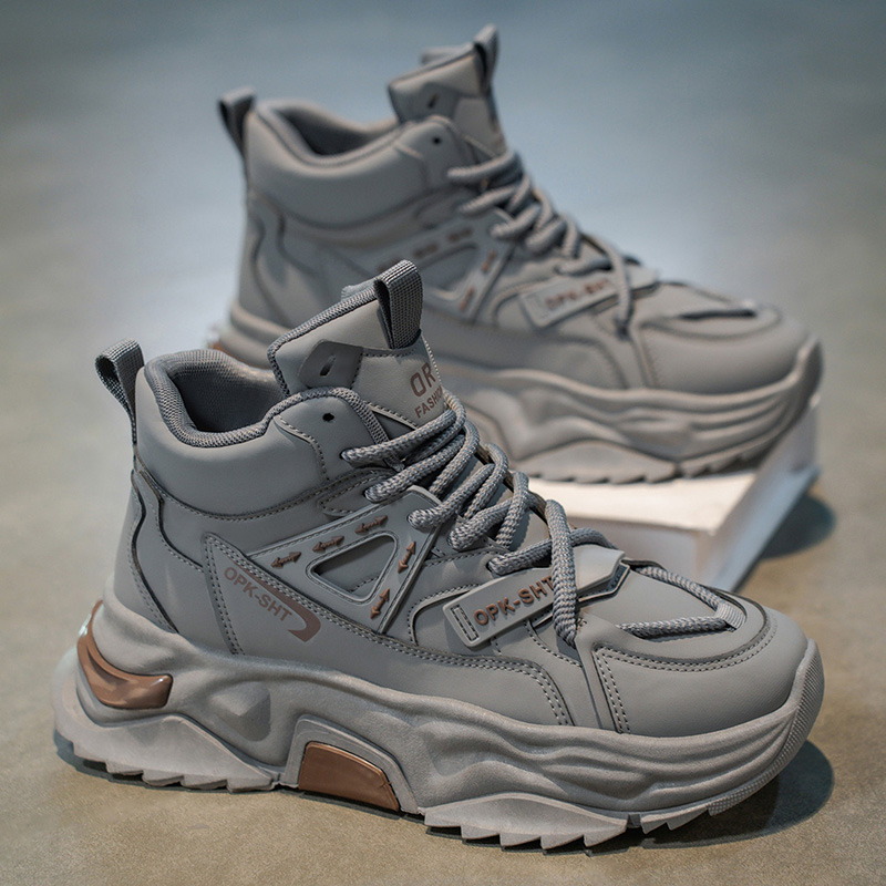 High Top Breathable Anti Slip  – Men'S Fashion Running Shoes recenzja i cena
