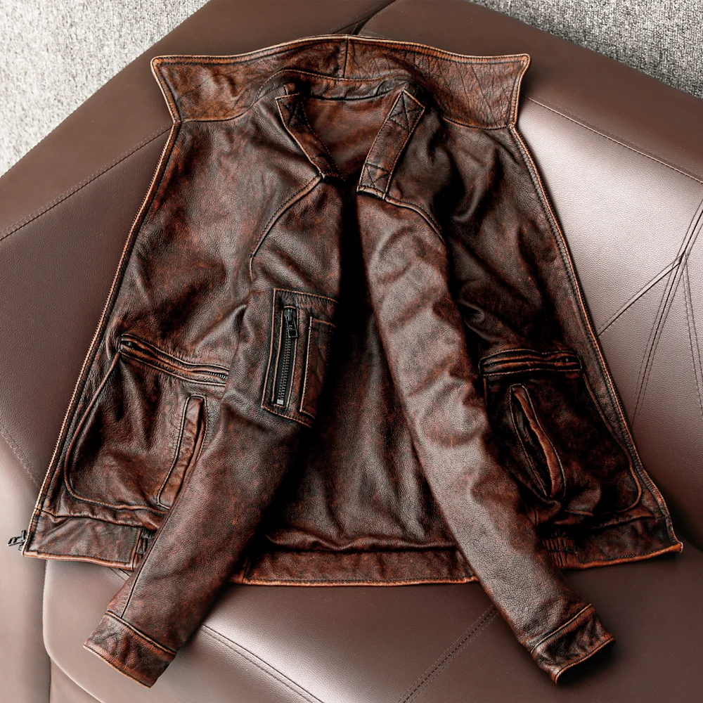 New Style Men Fashion Biker Ja – Mens Fashion Bomber Jacket recenzja i cena