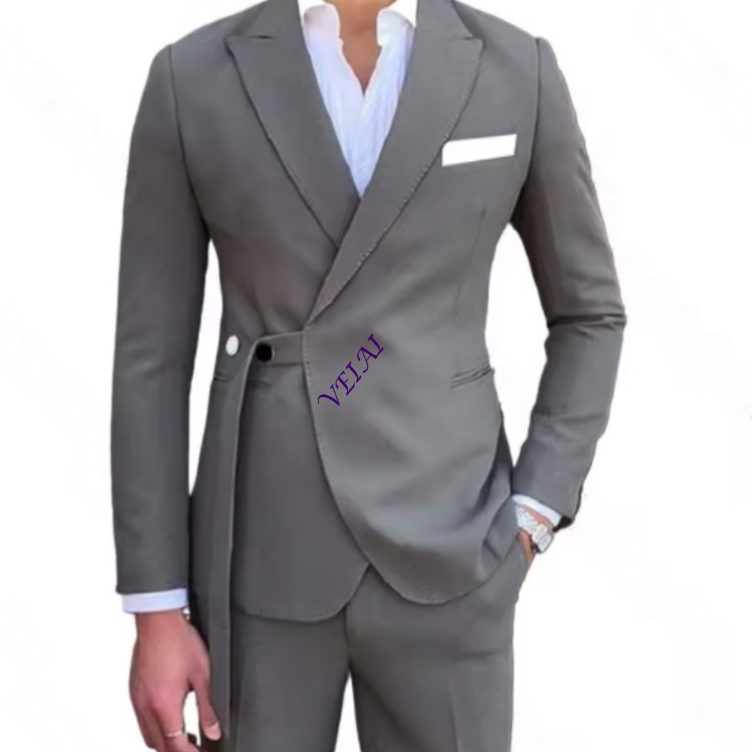 CustomizedNew Men Suit Fashion – Mens Fashion Trajes recenzja i cena