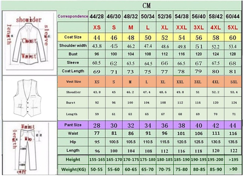 CustomizedNew Men Suit Fashion – Mens Fashion Trajes recenzja i cena