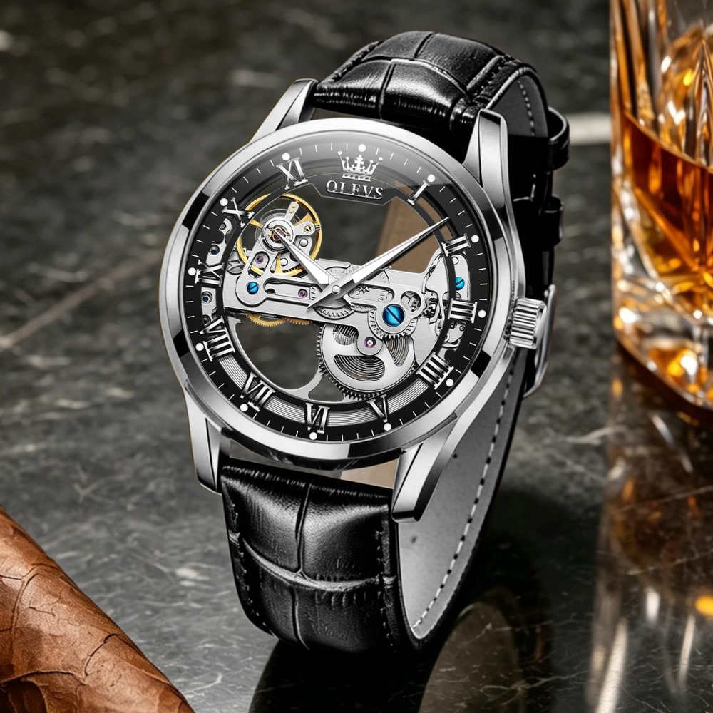 Automatic Skeleton Watch for M – Mens Fashion Style Images recenzja i cena