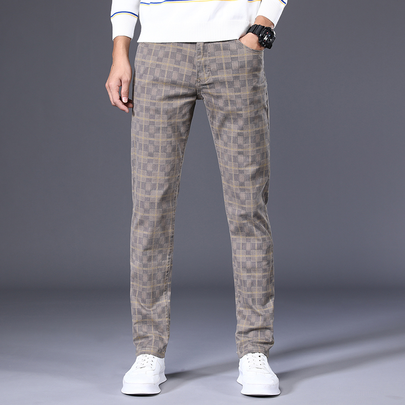 6 colors classic plaid casual  – Mens Fashion Young recenzja i cena