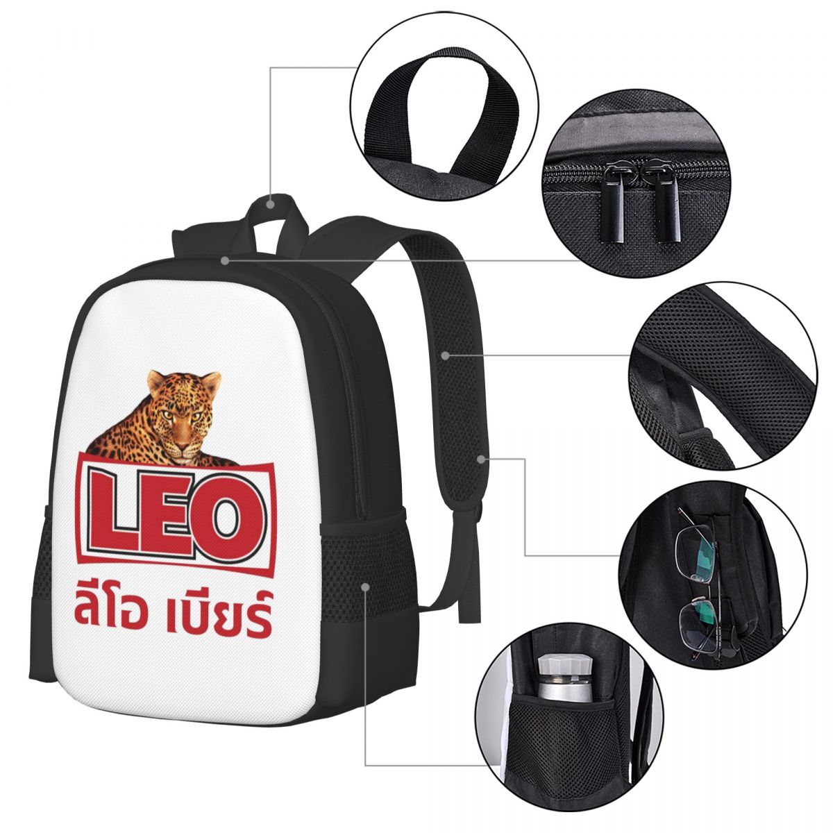 Leo Beer Bangkok Student Backp – Mens Fashion Bangkok recenzja i cena