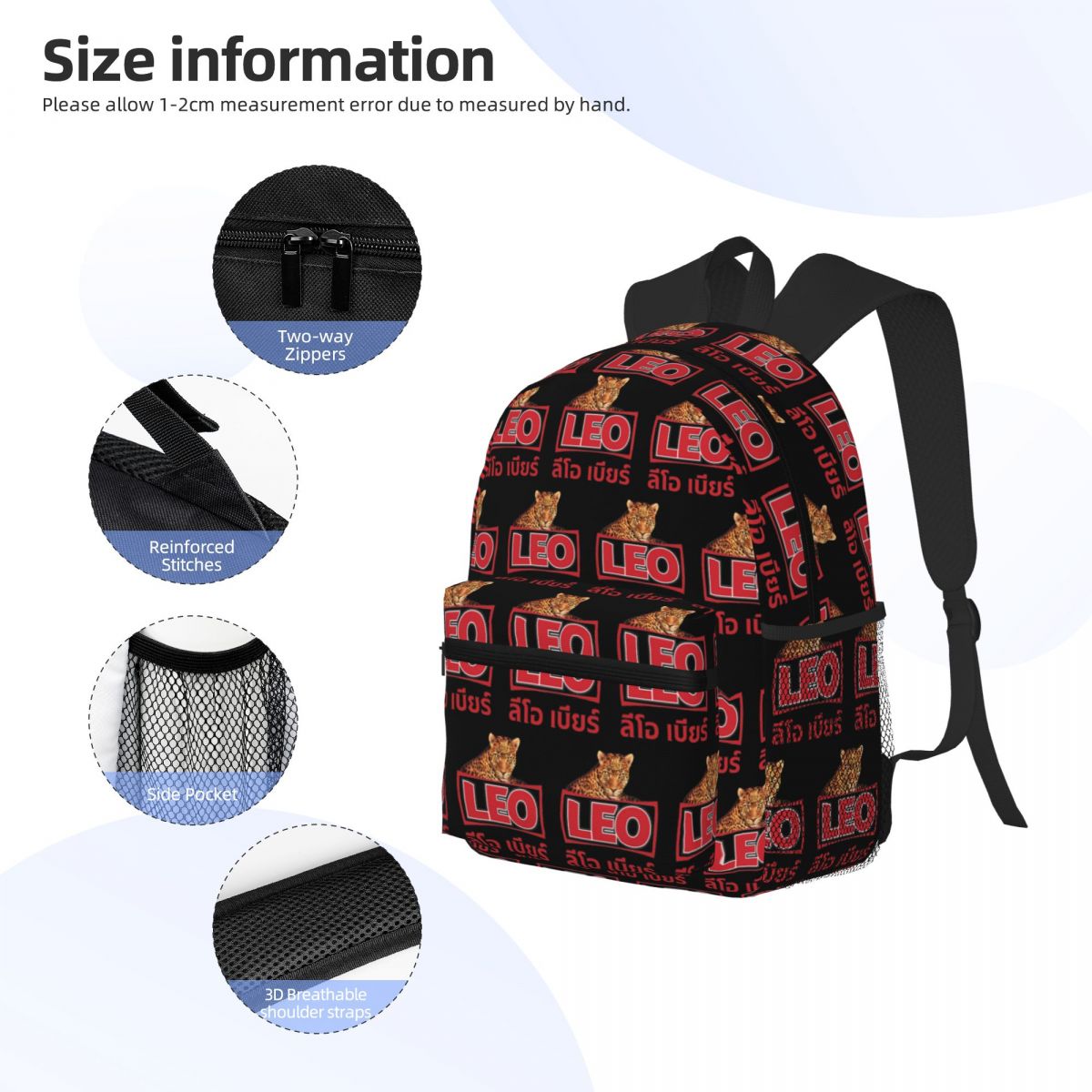 Leo Beer Bangkok Backpack Dayp – Mens Fashion Bangkok recenzja i cena