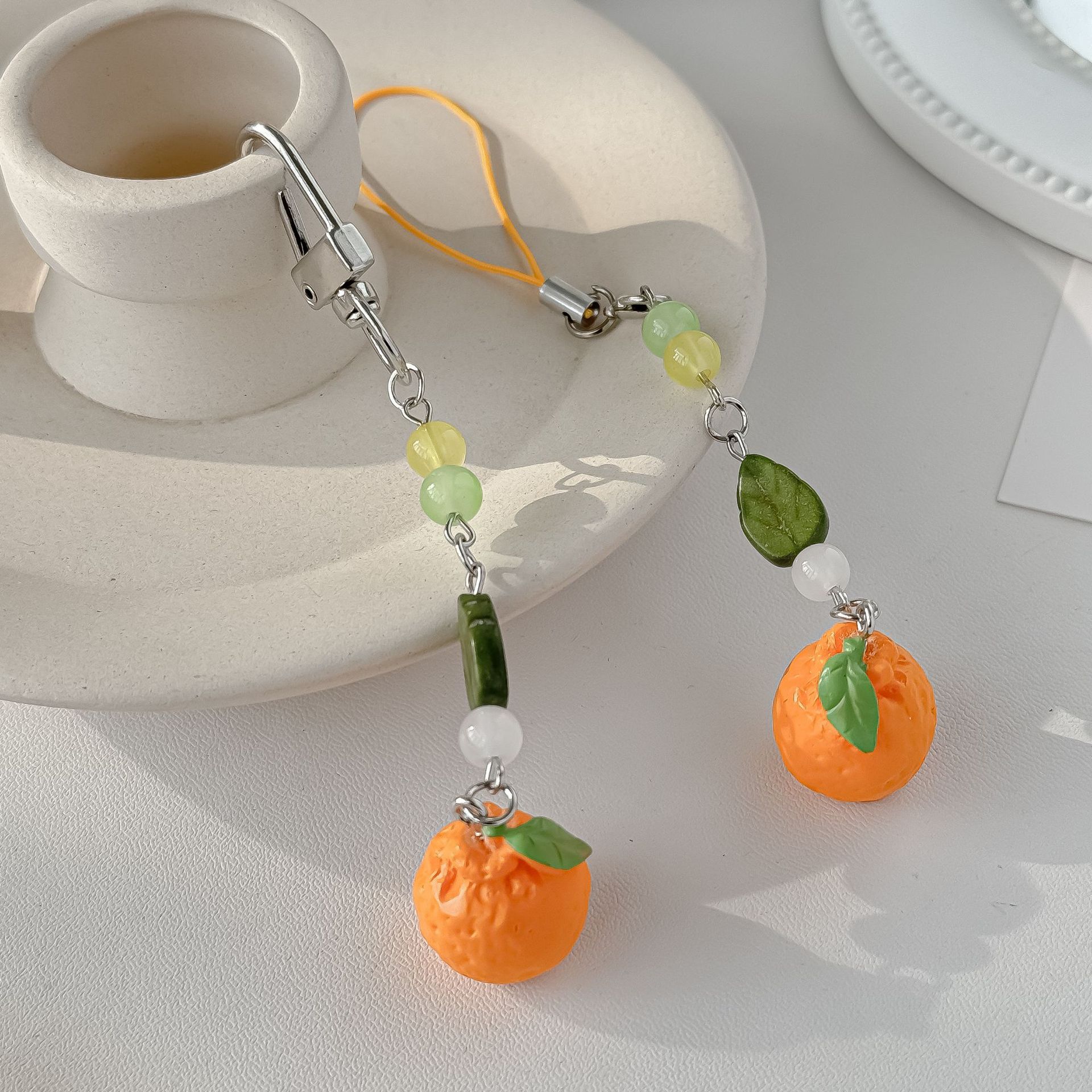 New Cute Orange Mobile Pendant – Men'S Fashion Bag recenzja i cena