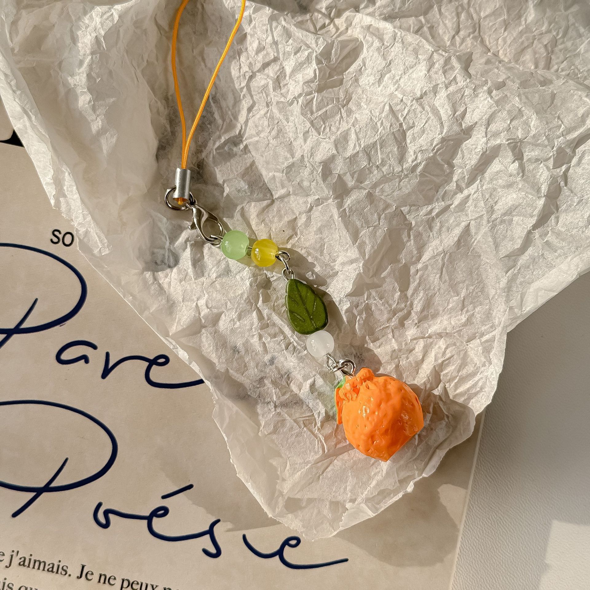 New Cute Orange Mobile Pendant – Men'S Fashion Bag recenzja i cena
